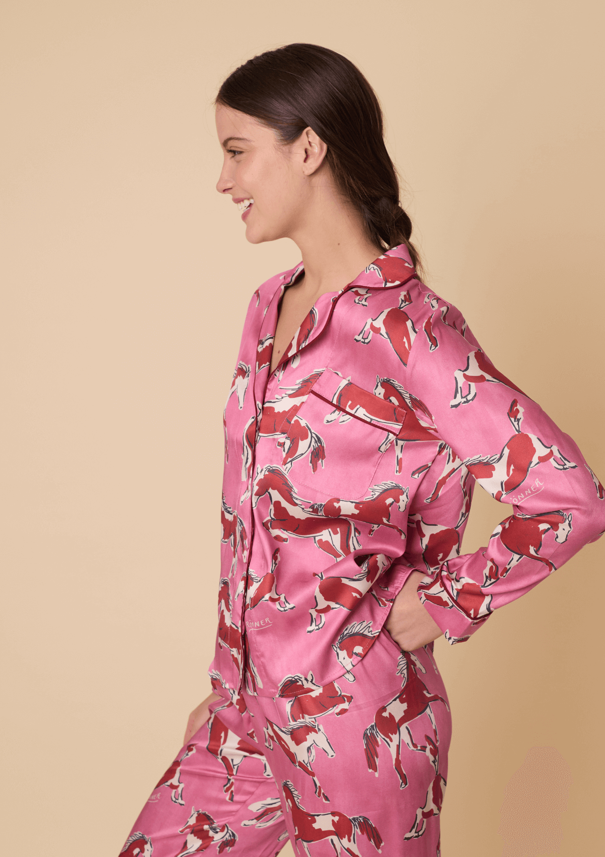 Rosabella Equestrian Pajama Set
