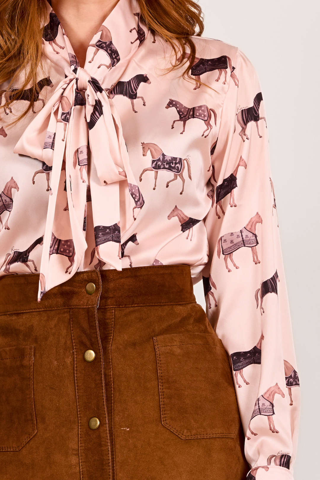 Noelia Sateen Blouse