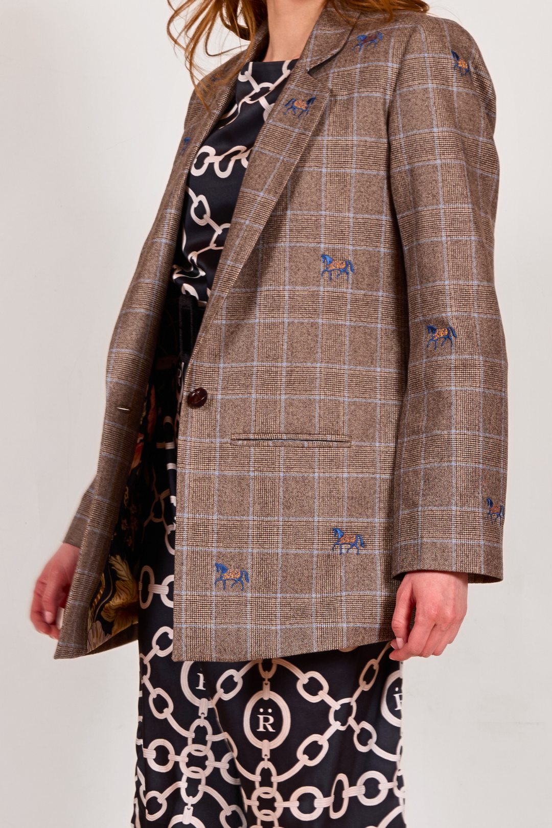 Belmont Blazer | Embroidered Italian Wool