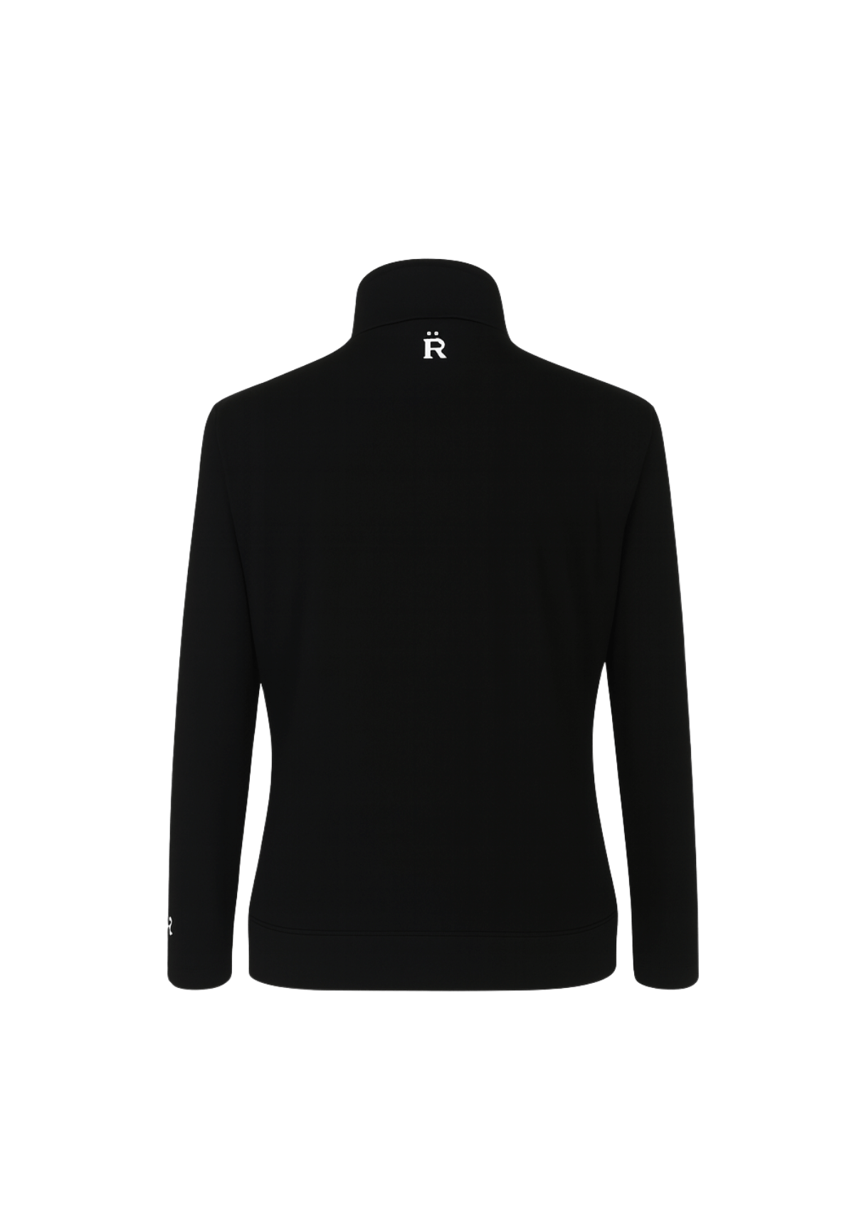 Ava Embroidered Zip Jacket | Black | Sample