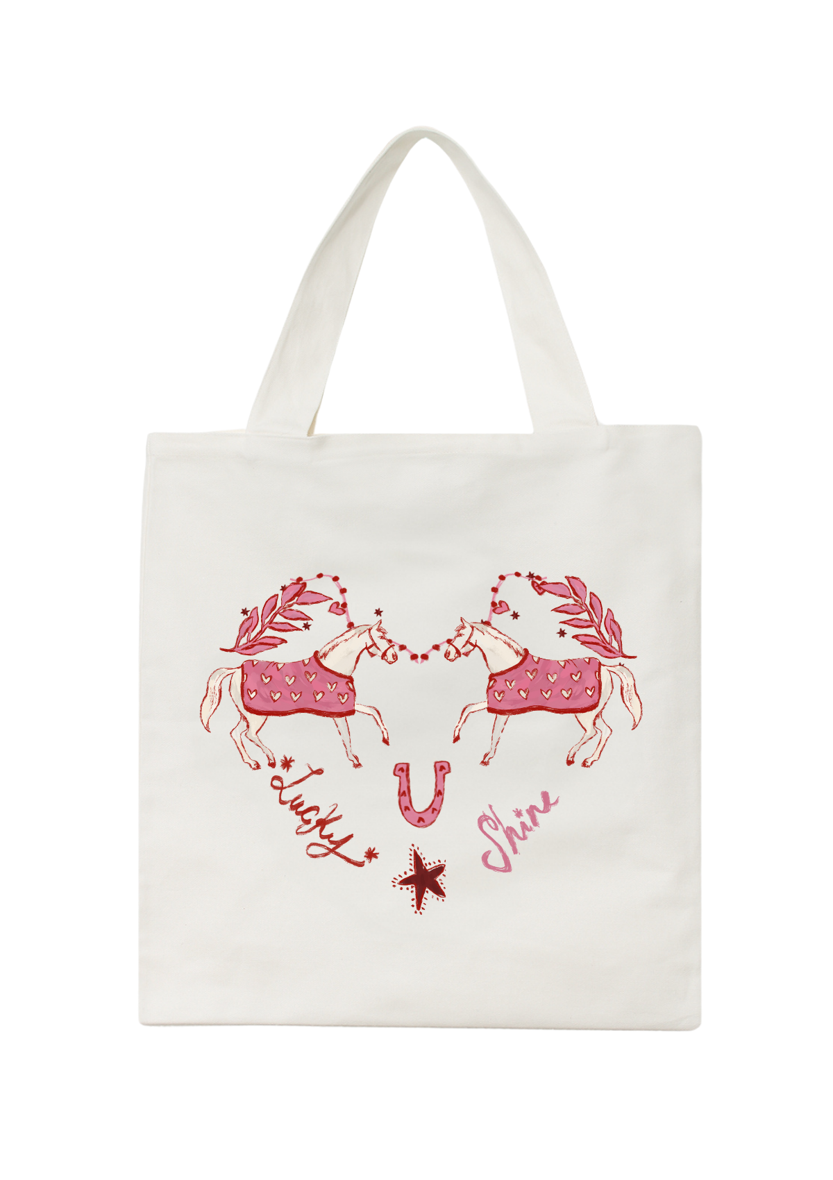 Fortuna Embroidered Cotton Tote