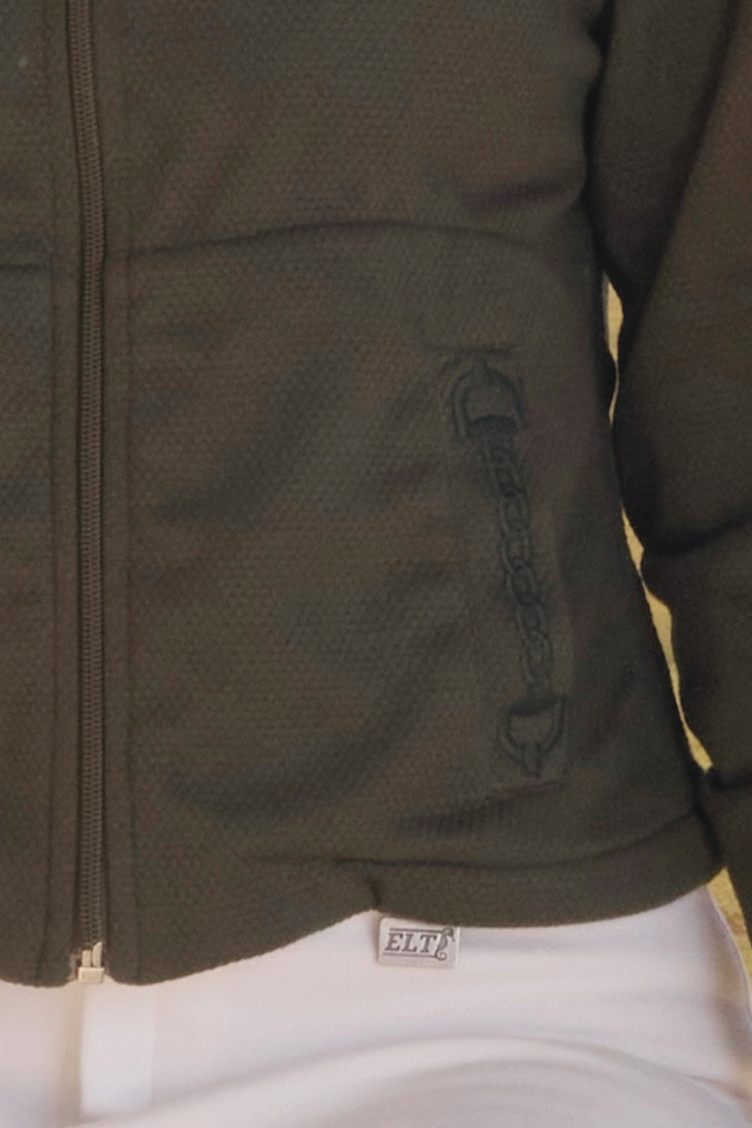 Harmonia Embroidered Zip-Up Jacket