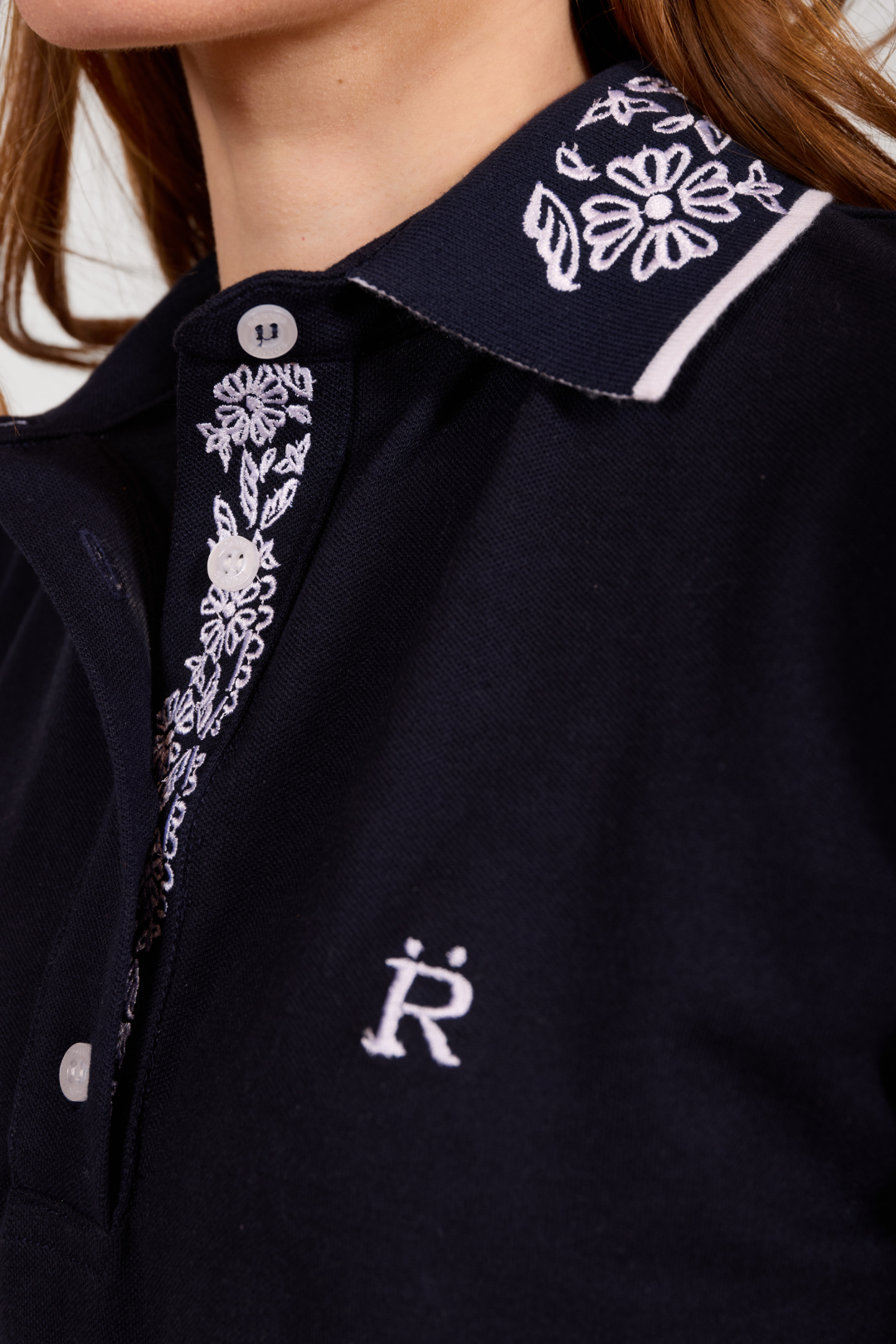 Briar | Embroidered Polo- Shirt