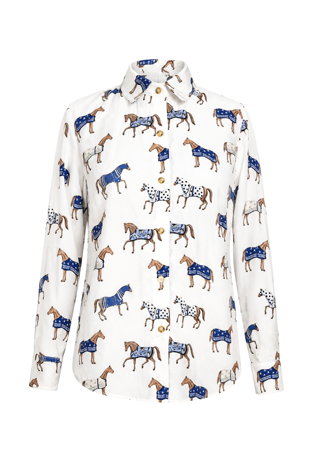 Wellington Cotton Shirt | Poise Print