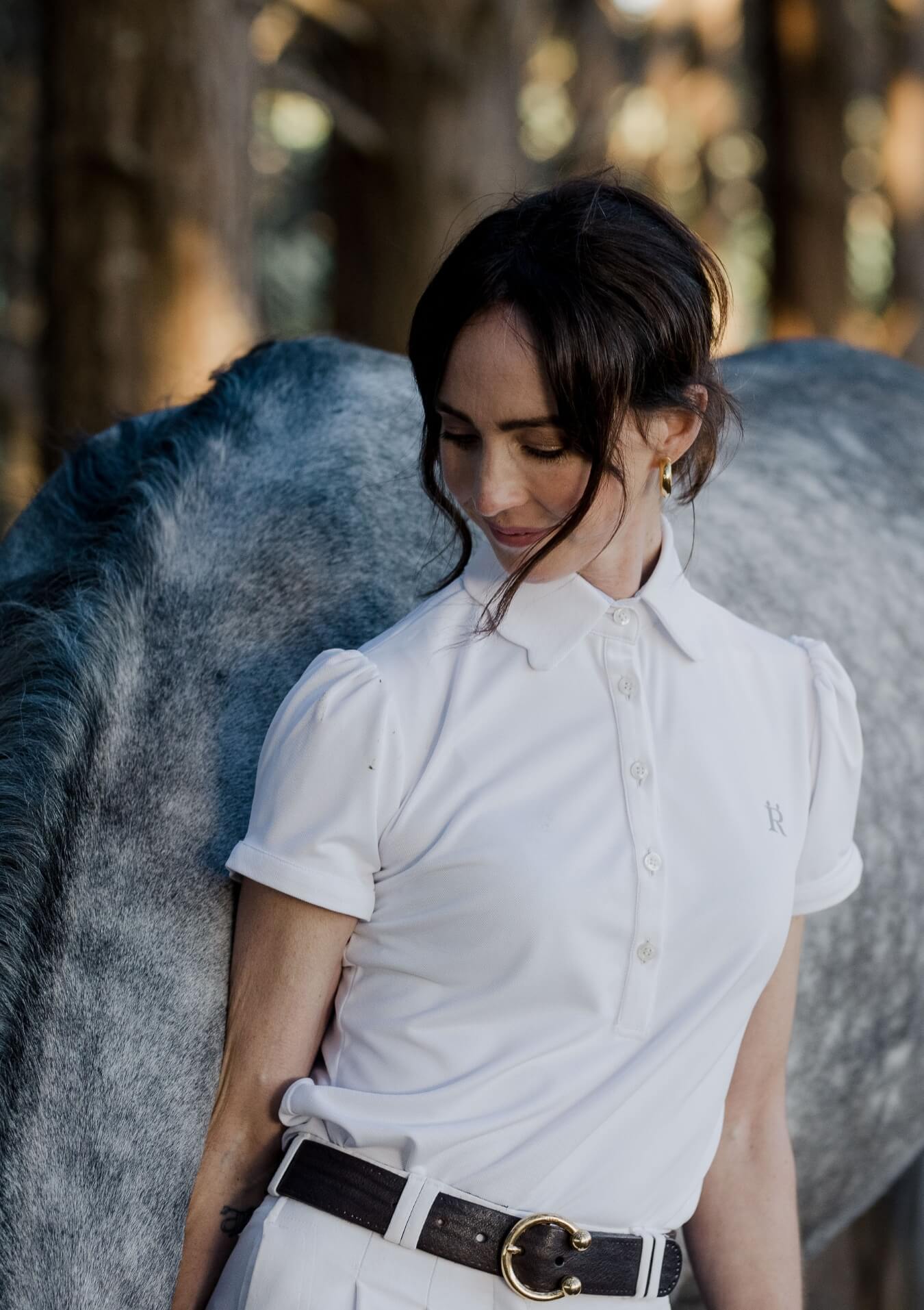 Acasia Polo-Shirt | Short Sleeve | White