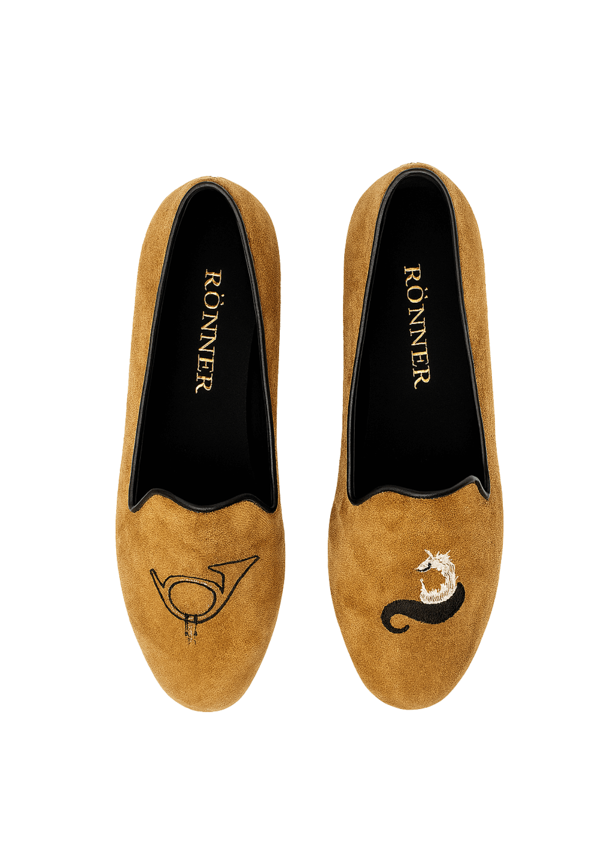 Mimosa Velvet Loafers | Fox | Camel