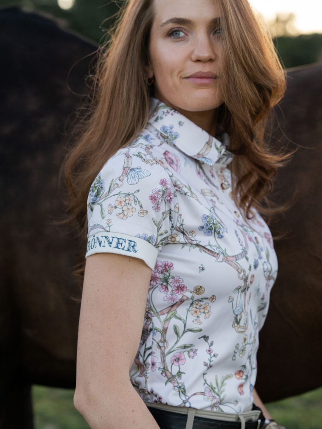 Herbaria Equestrian Polo-Shirt | Short Sleeve | Cream