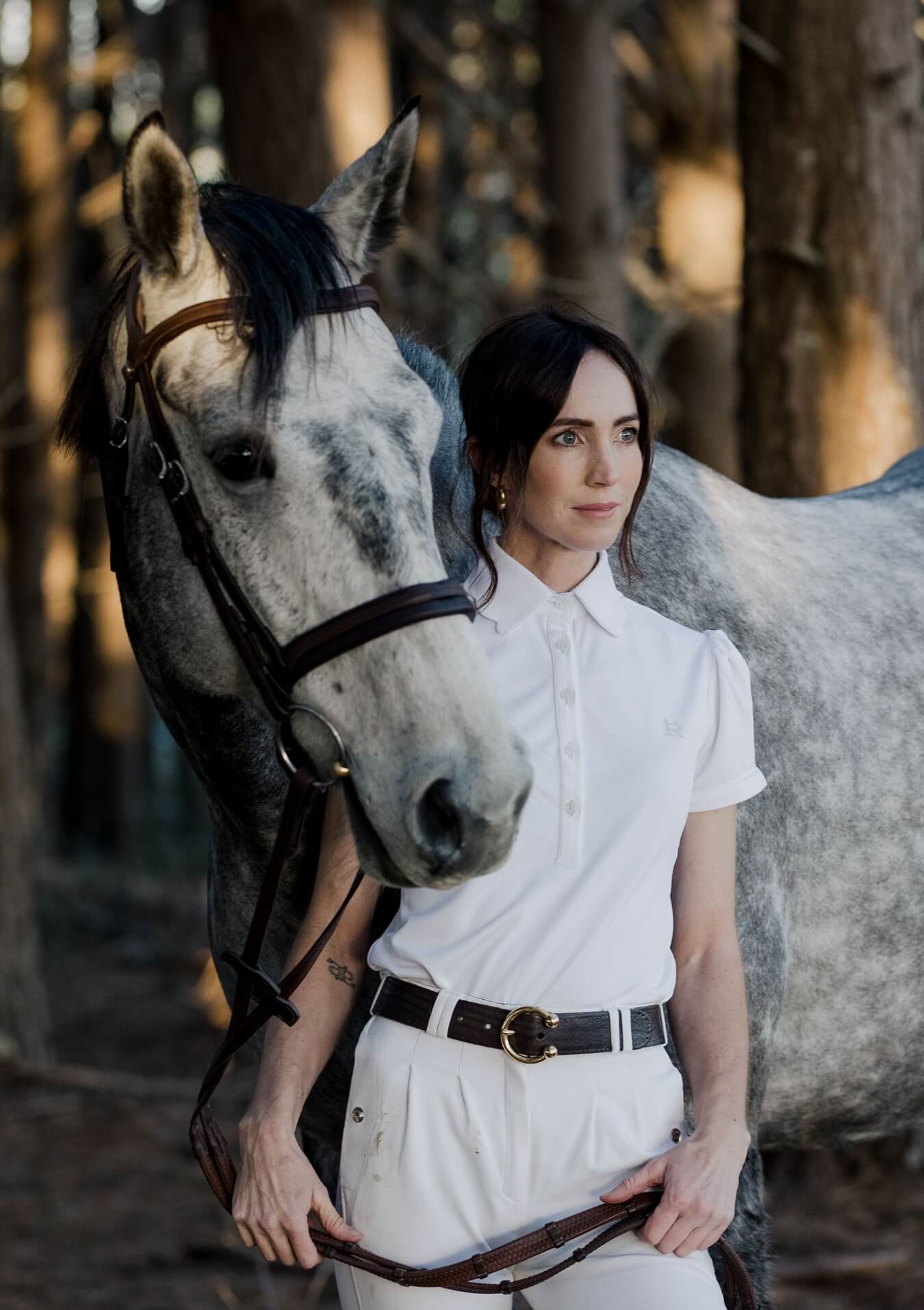Acasia Polo-Shirt | Short Sleeve | White