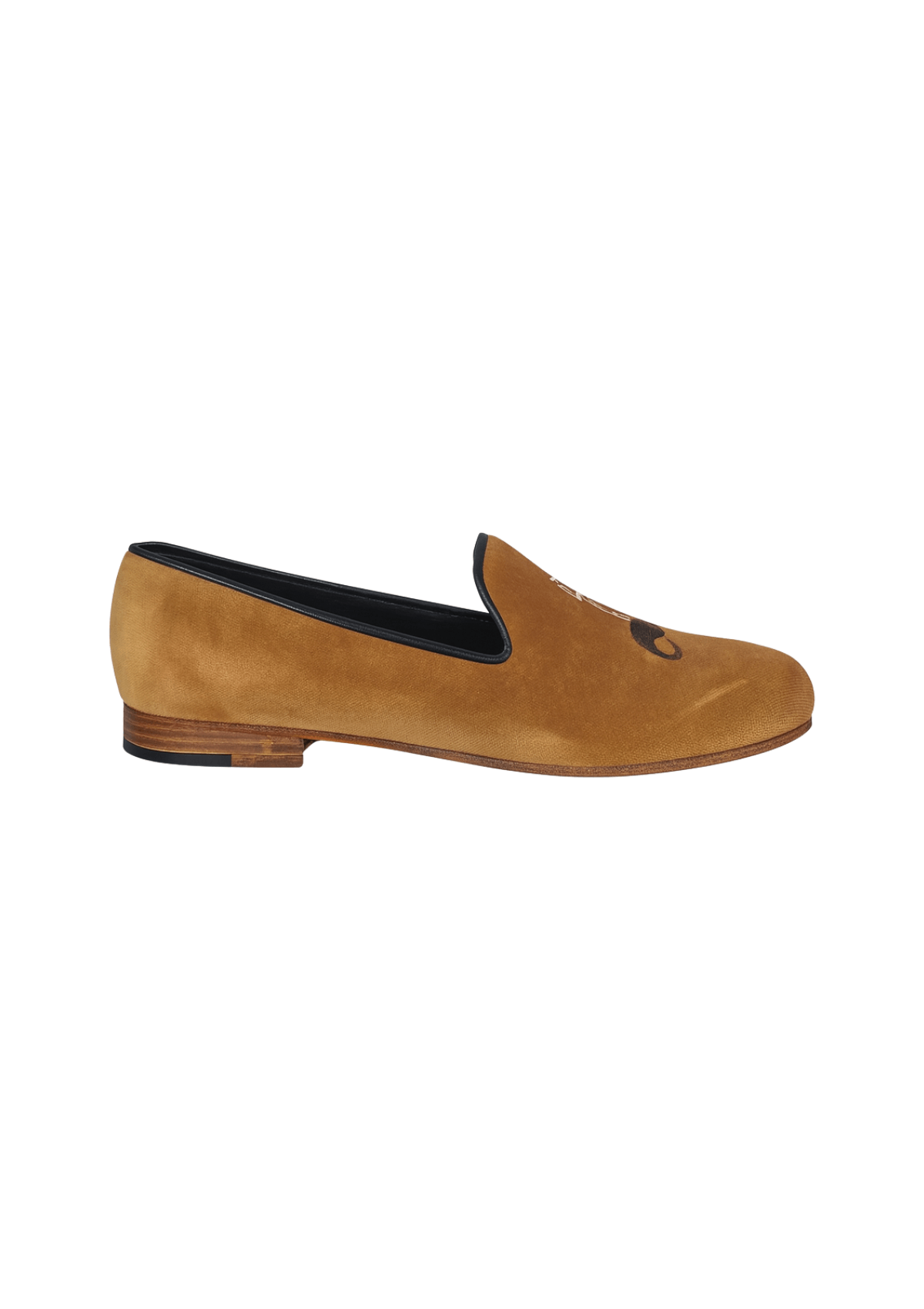 Mimosa Velvet Loafers | Fox | Camel