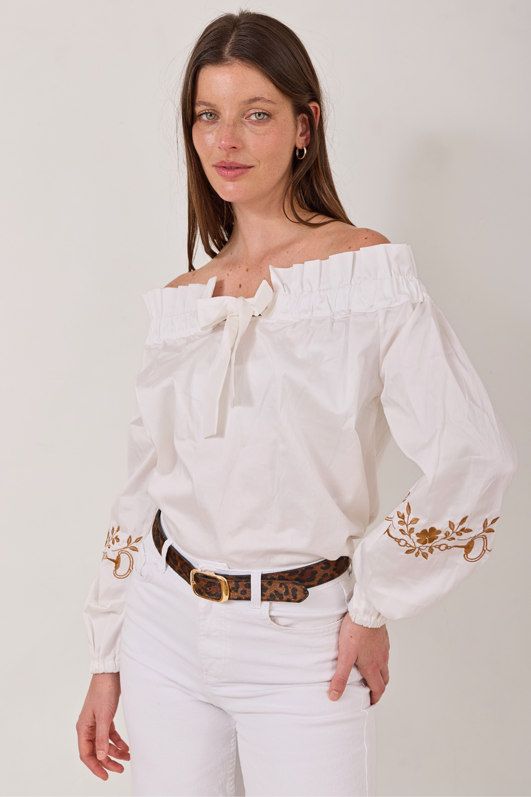 Millie Blouse | Embroidered