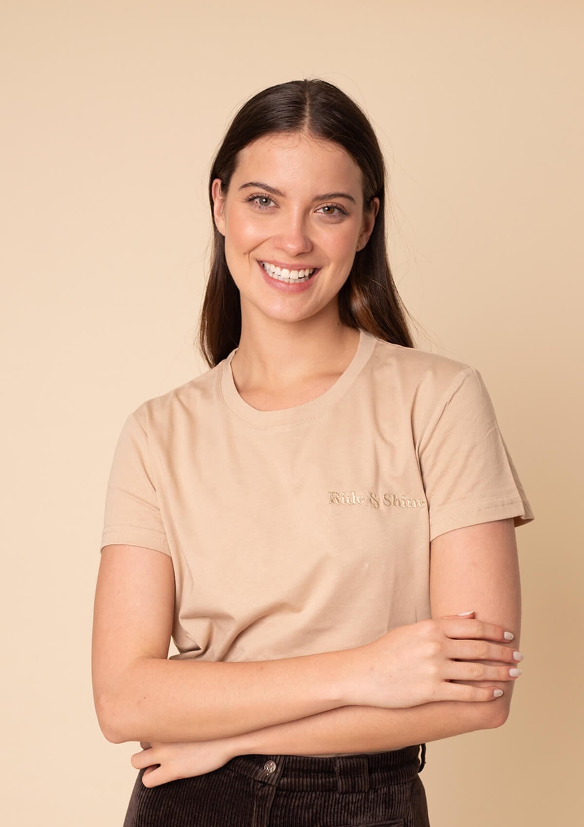 Ride and Shine T-Shirt | Beige