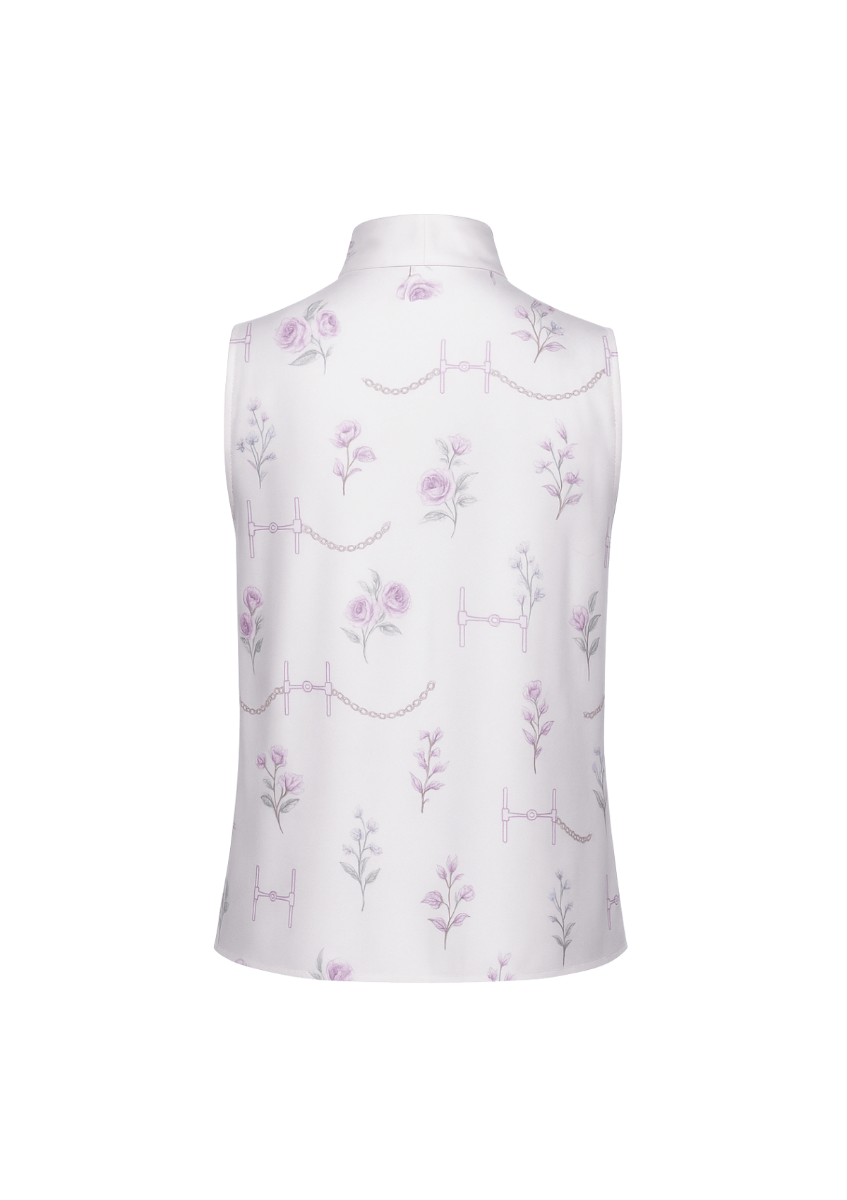 Bow Blouse | Sleeveless | Fleur Blush