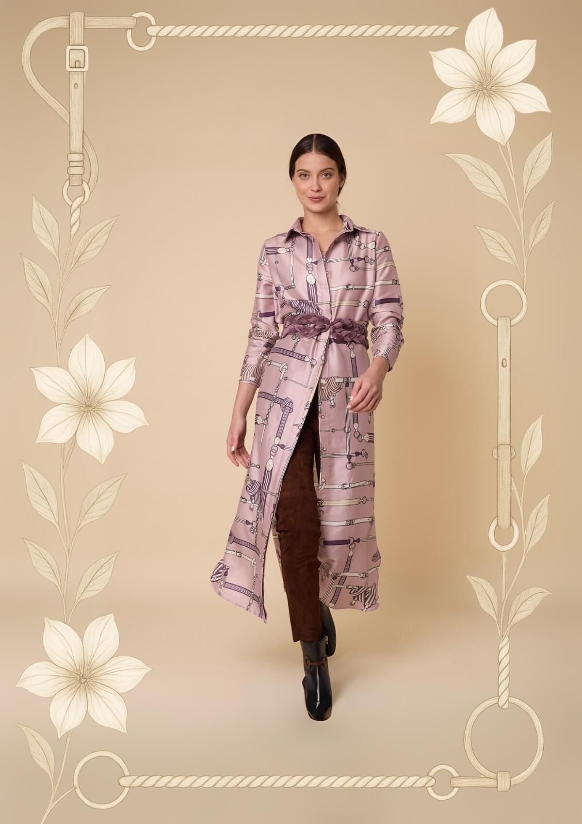 Victoria Tunic Dress | Jubilea Print | Rose Blush