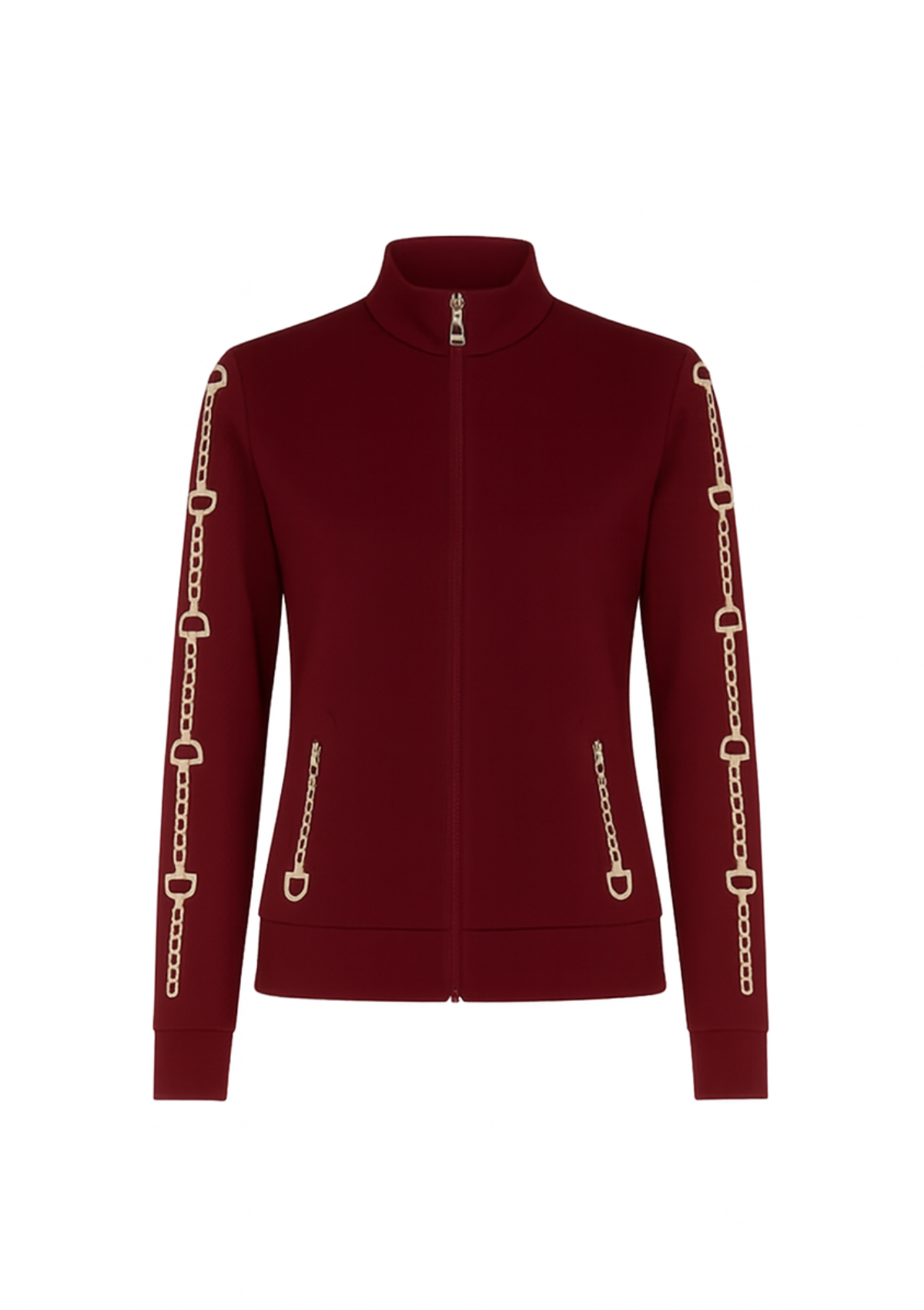 Ava Embroidered Zip Jacket