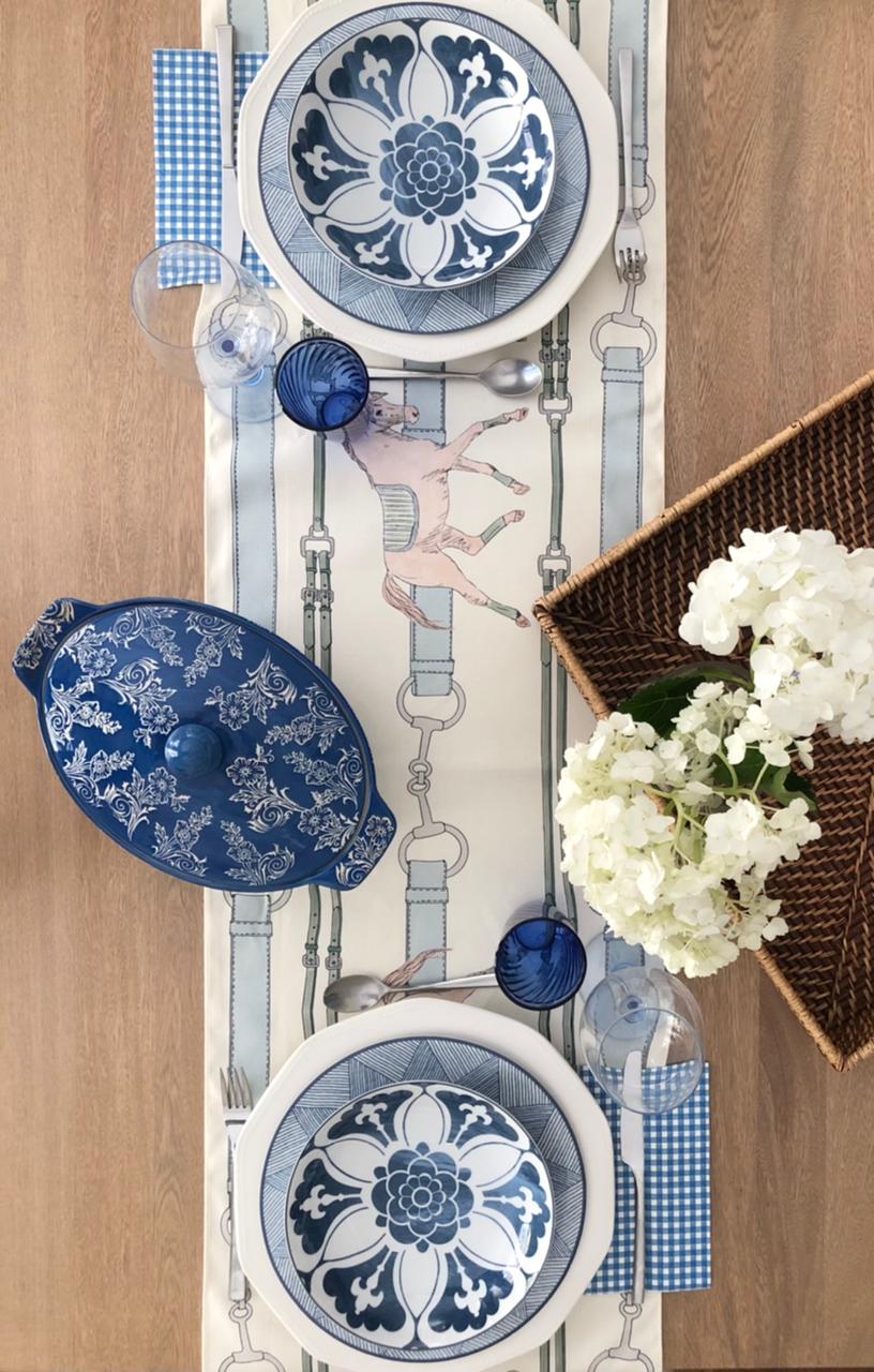 Bon Vivant Table | Blue