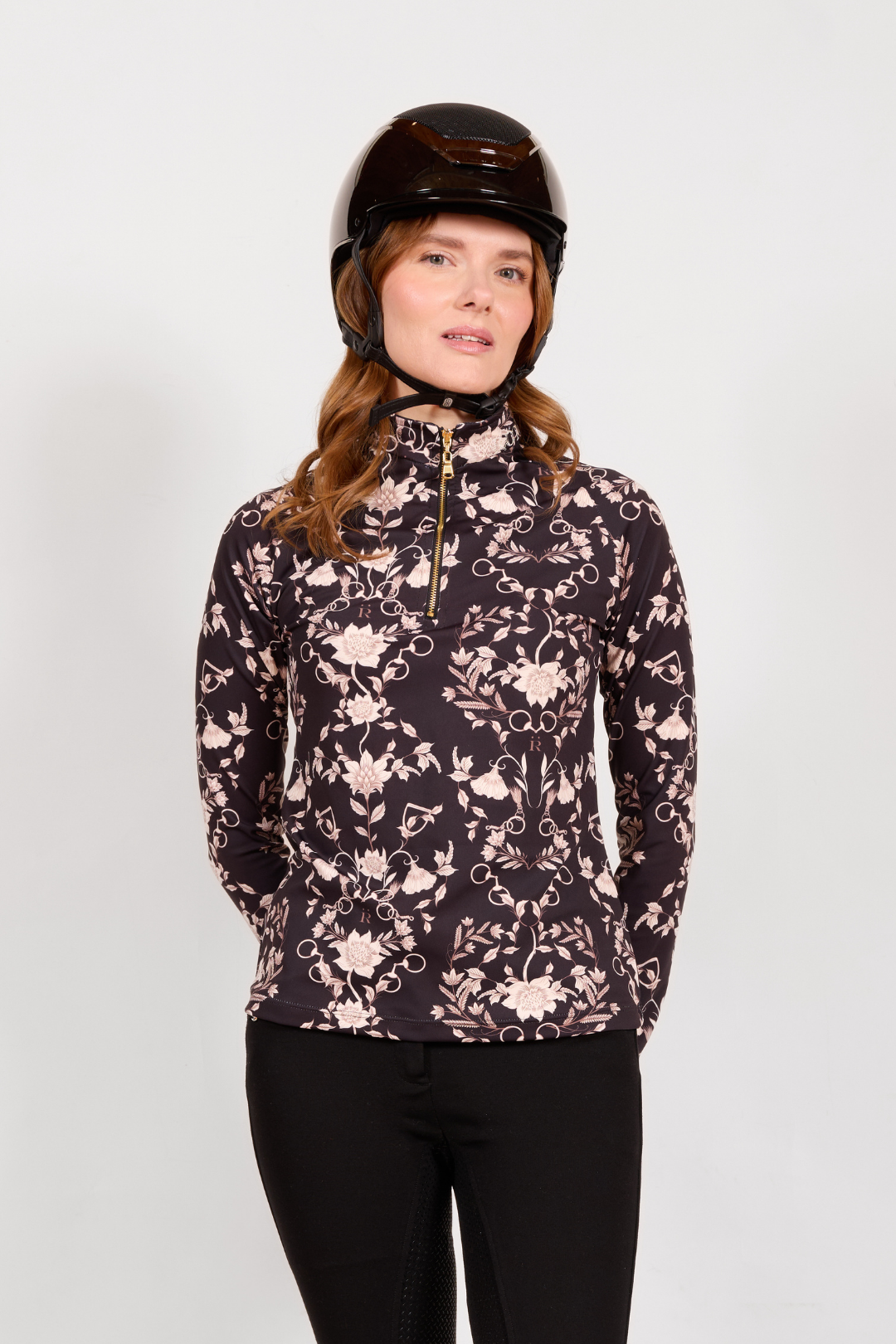 Q-Zip | Bridle Botanica Print | Long Sleeve