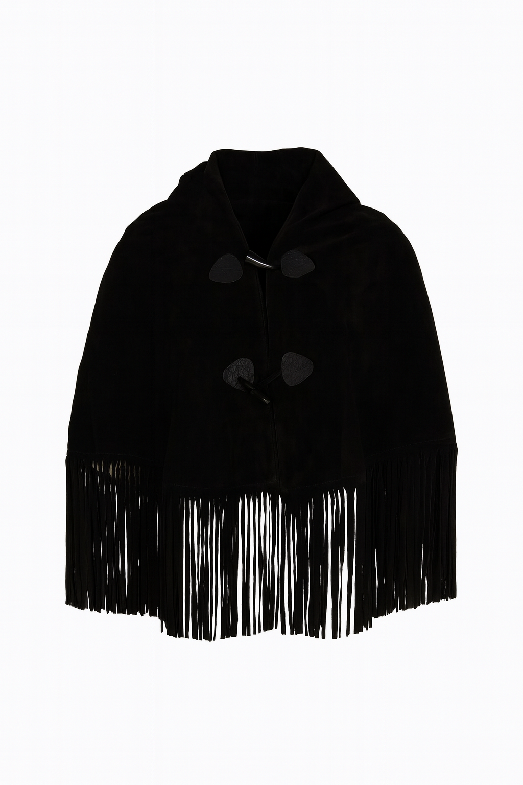 Pampa Suede Poncho | Suede Leather