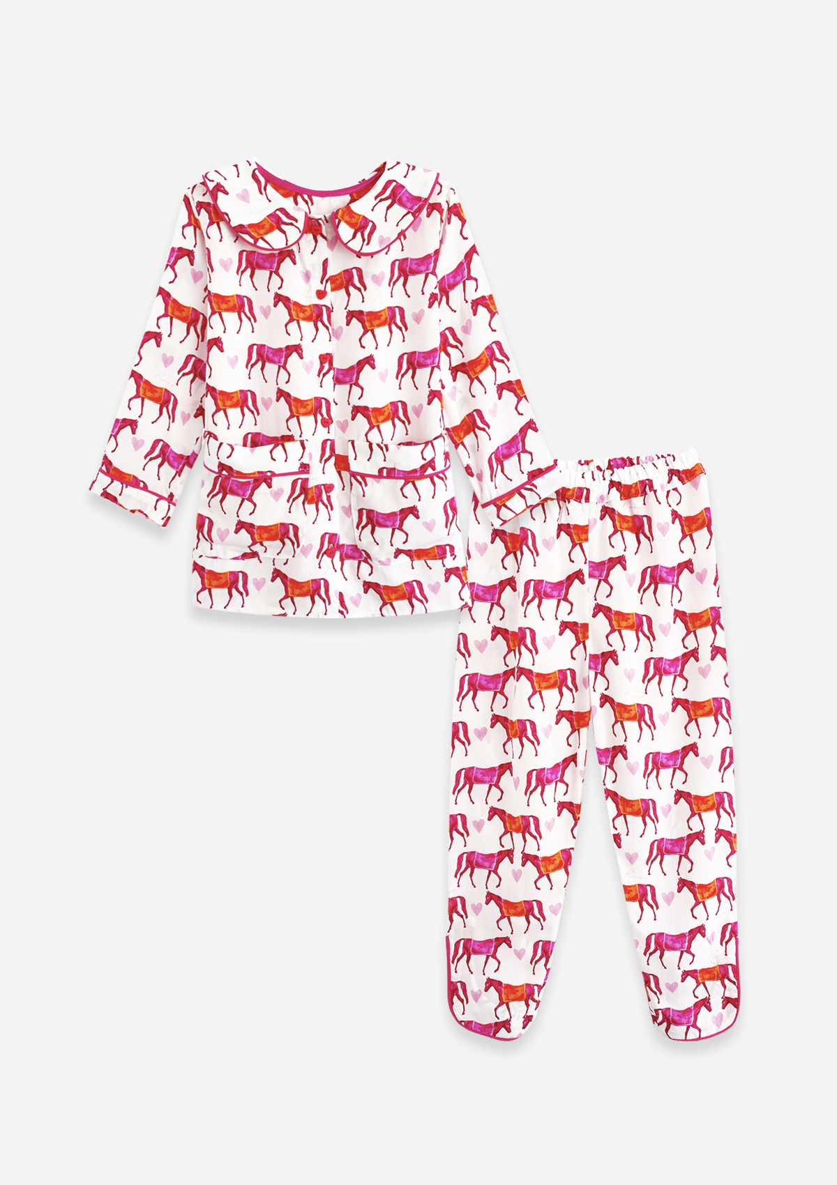 Equestrian Children's PJ'S -  Matching PJ's - Rönner