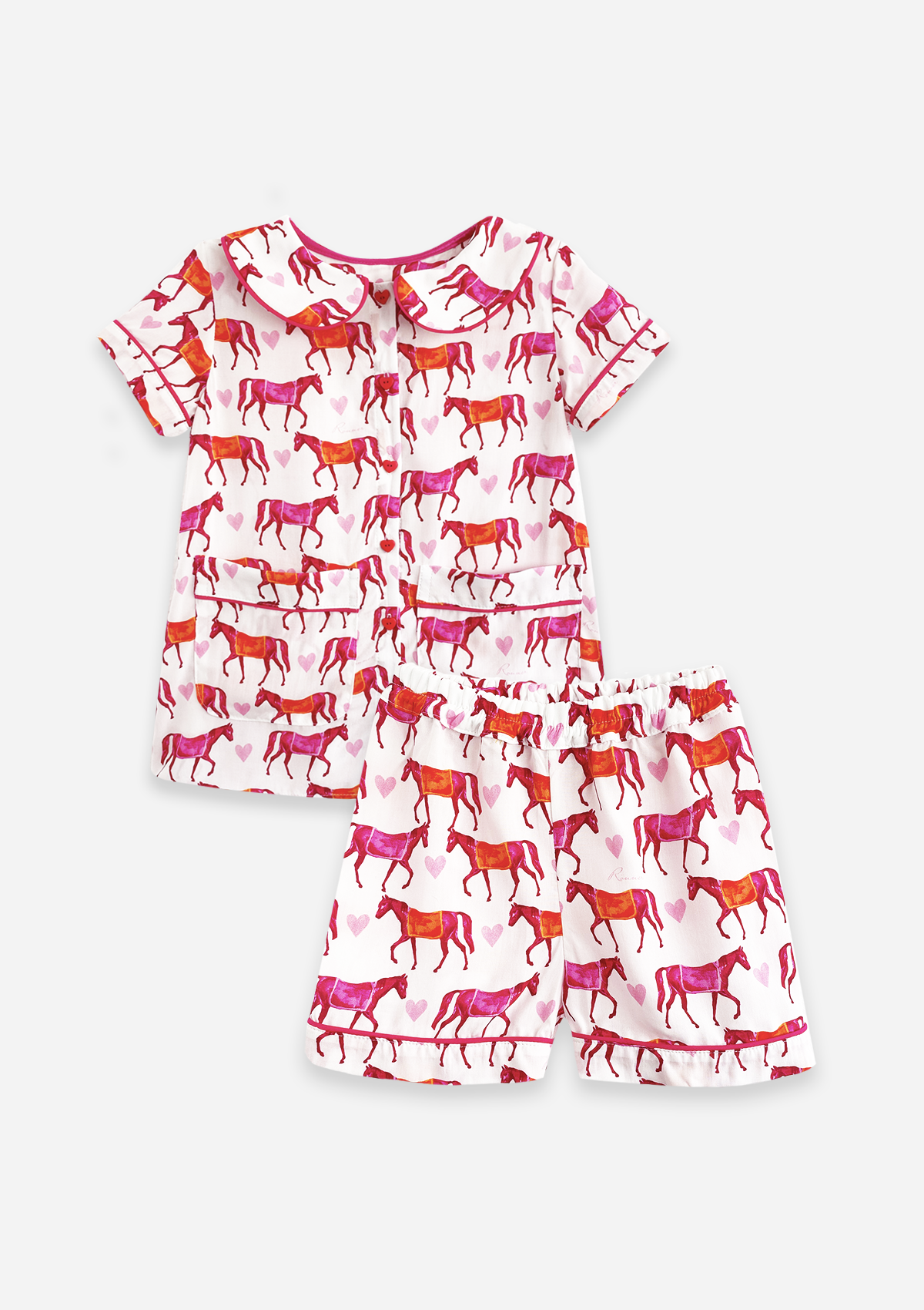 Equestrian Children's PJ'S -  Matching PJ's - Rönner