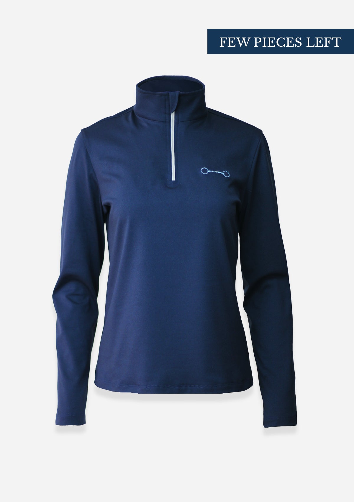 Devotion Quarter-Zip | Embroidered - Navy | Medium-Weight