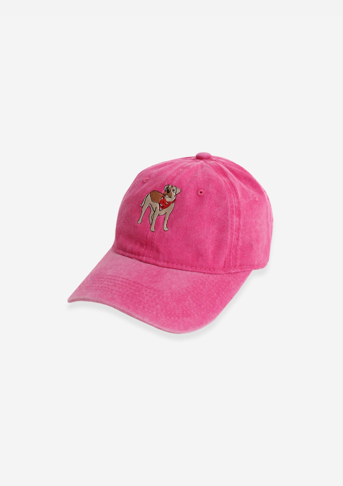 Equestrian Cotton Loyal Luck Cap | Pink