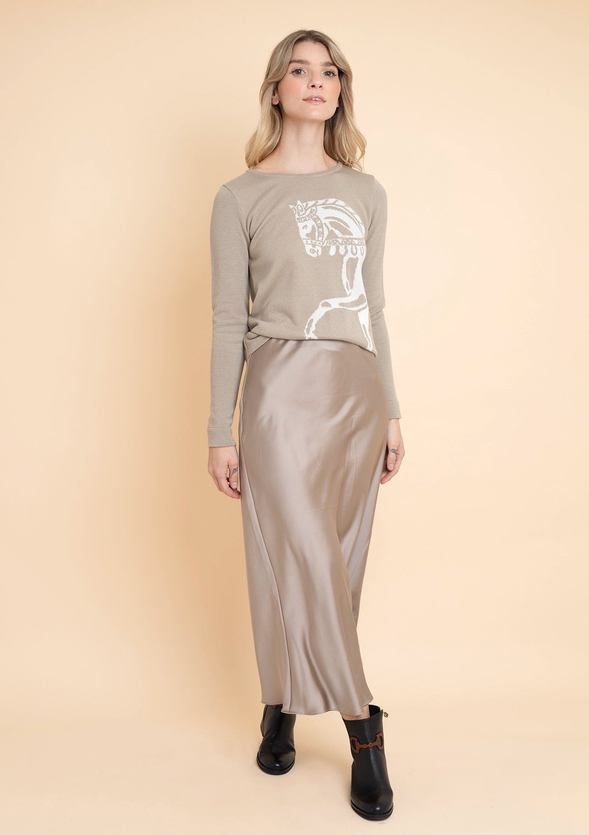 Martina Sweater | Taupe