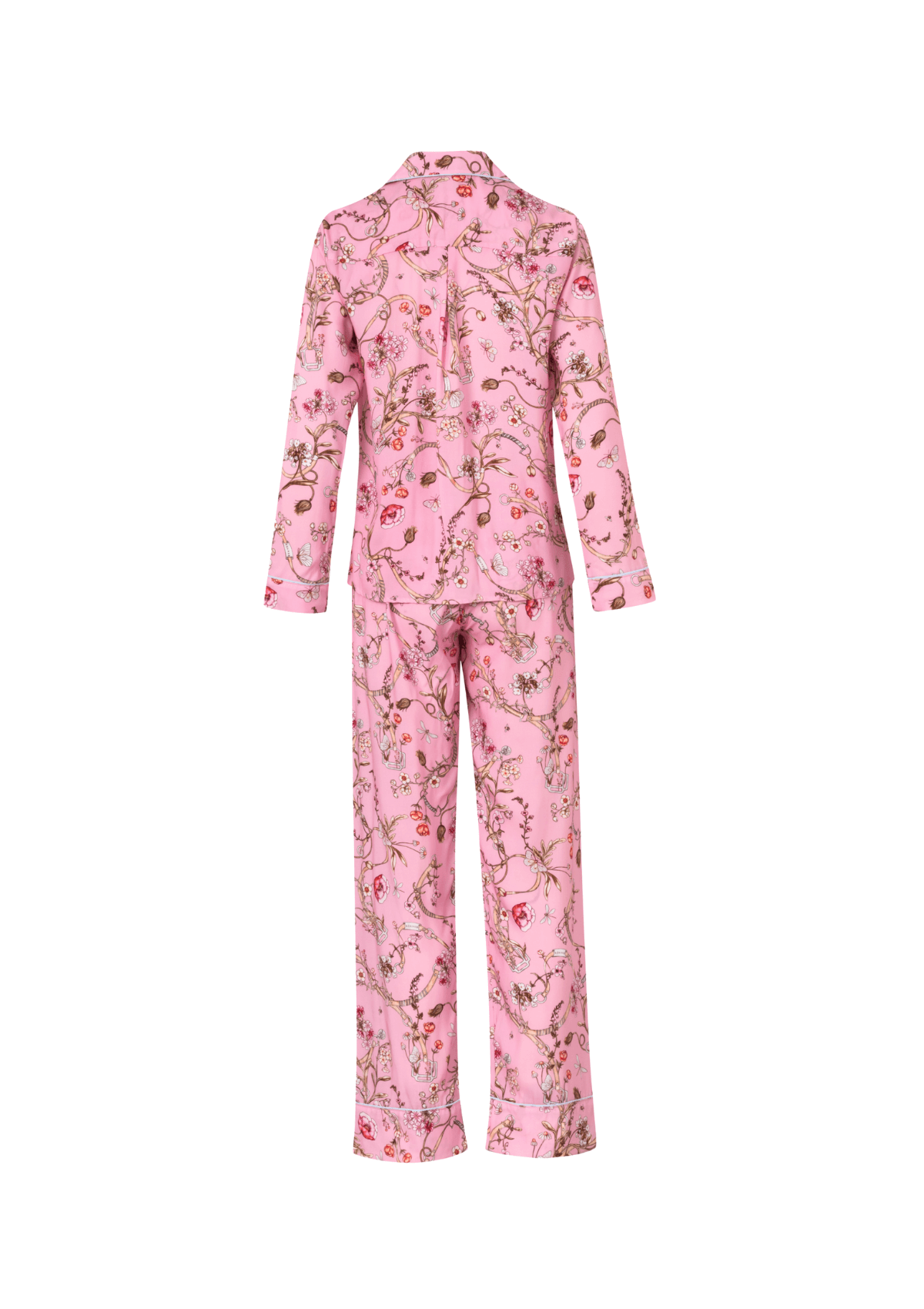 Herbaria Equestrian Pajama Set | Long Sleeve | Rose