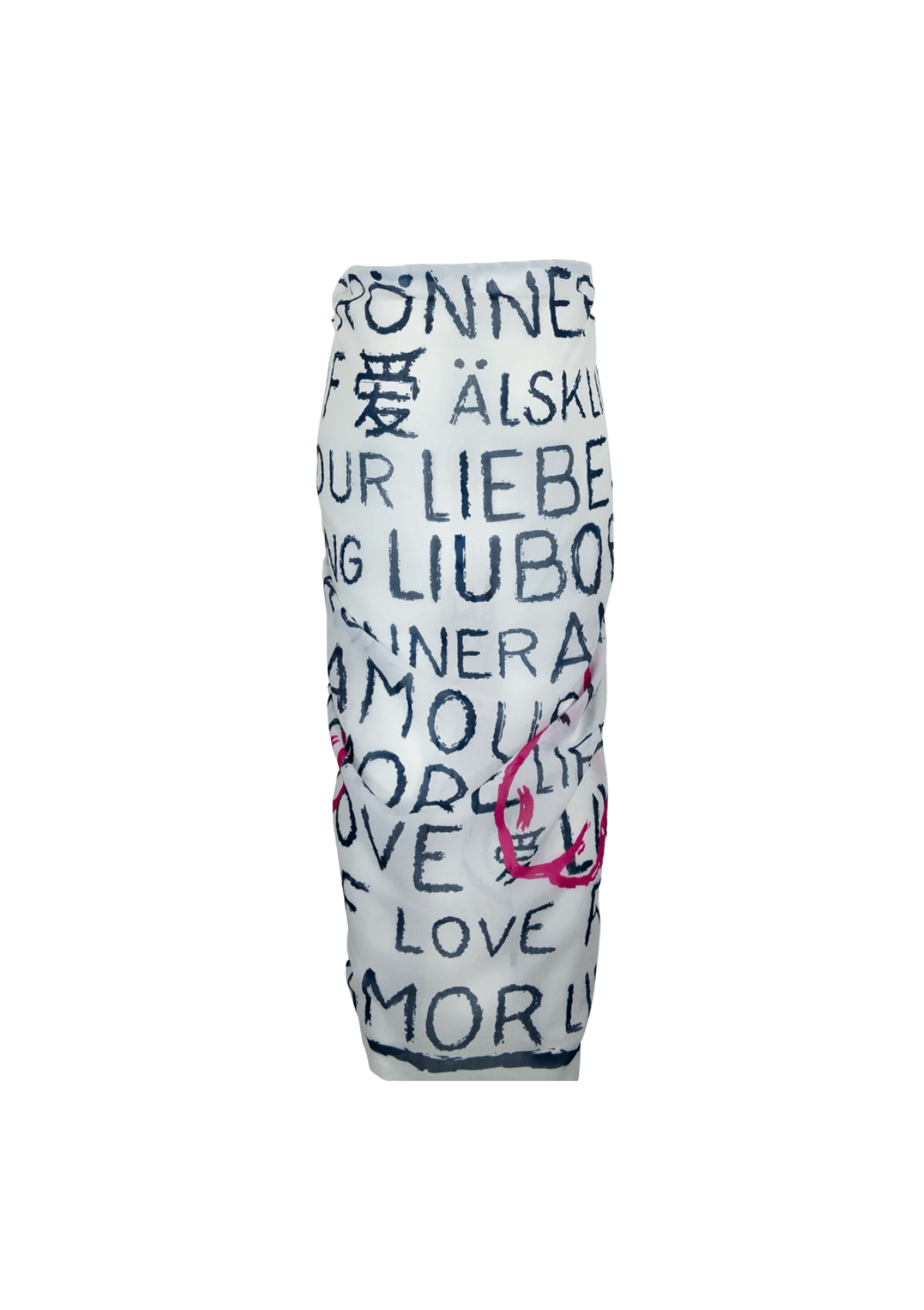 Horse Love Pareo | White & Blue