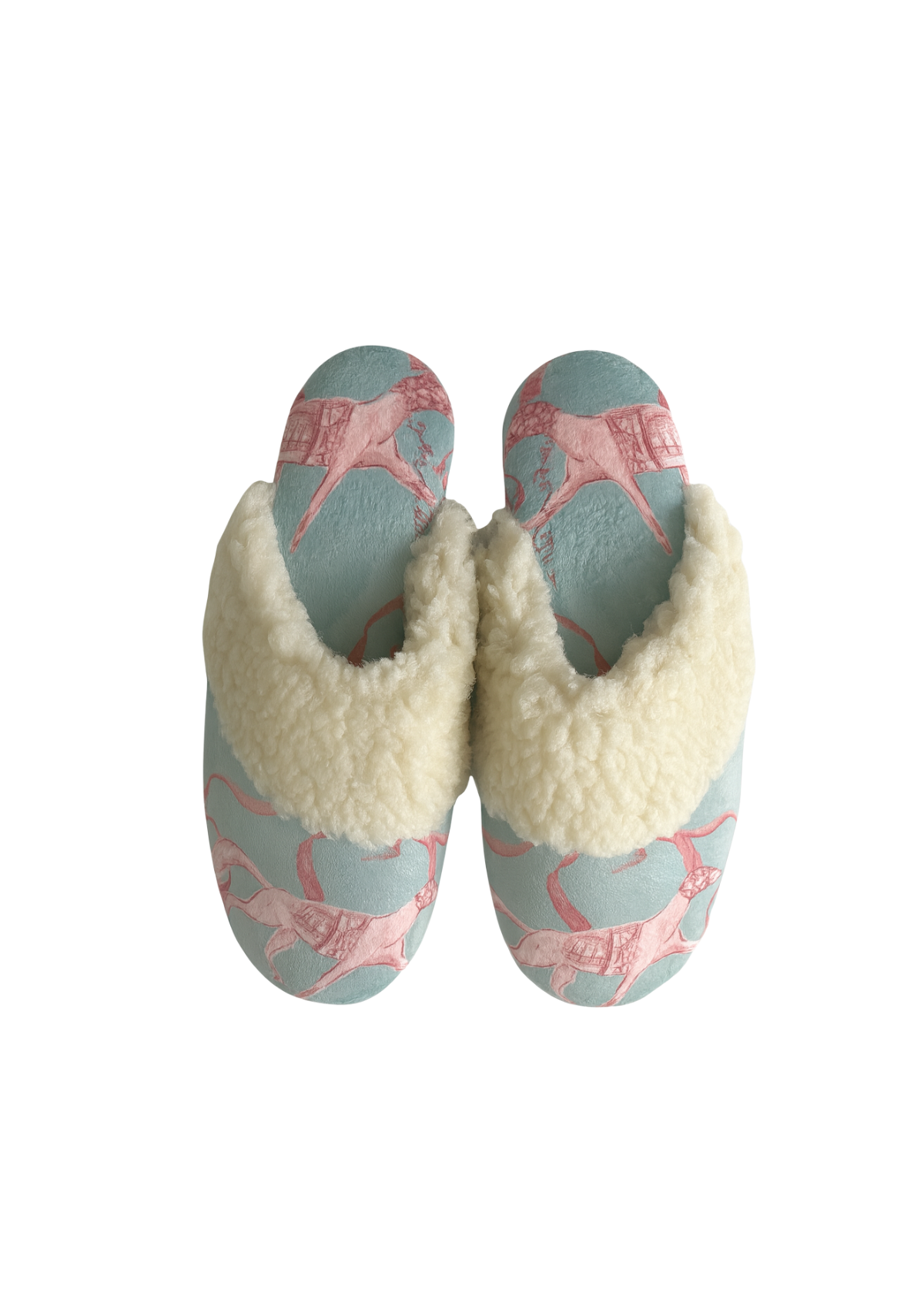 Lucky Ribbon Slippers | Peppermint Dream