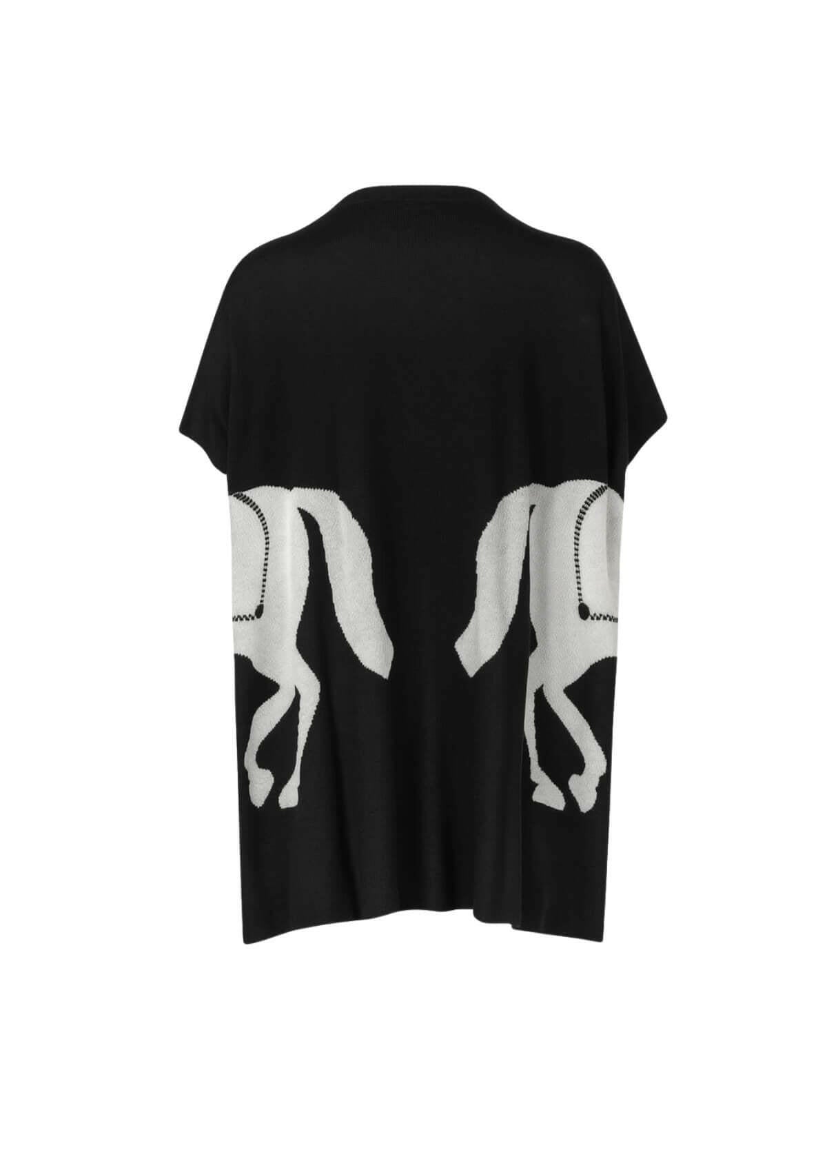 Marina Poncho | Black