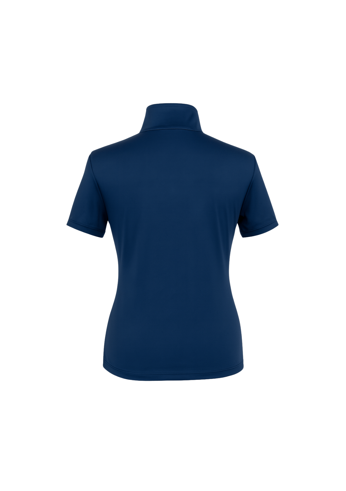 Whisper Dots Quarter Zip | Short Sleeve | Navy | Sample