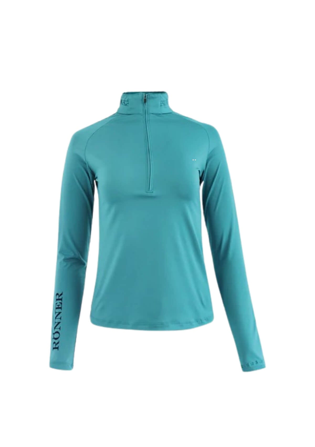 Braid Quarter Zip Long-Sleeve | Jade | Sample