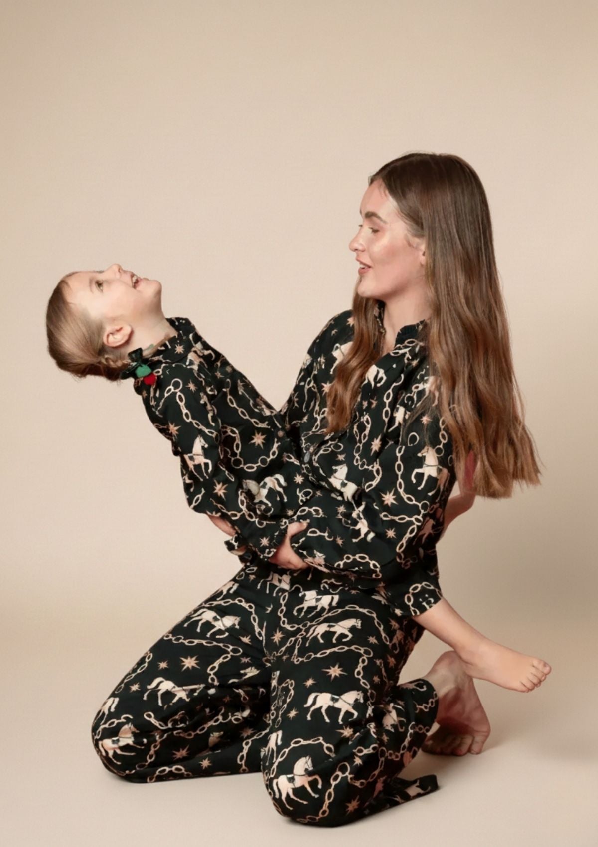 Celeste Children's PJ's Set | Long Sleeve | Magical Horse Print