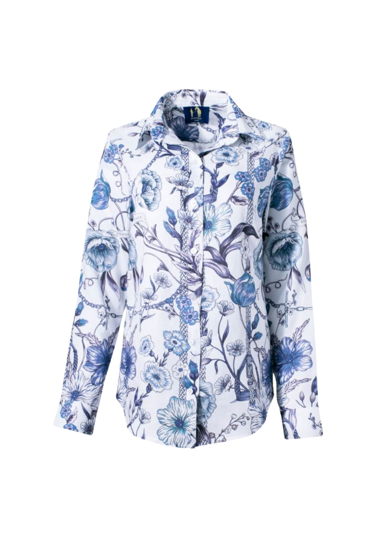 Classic Linen Shirt Botany | Blue & White