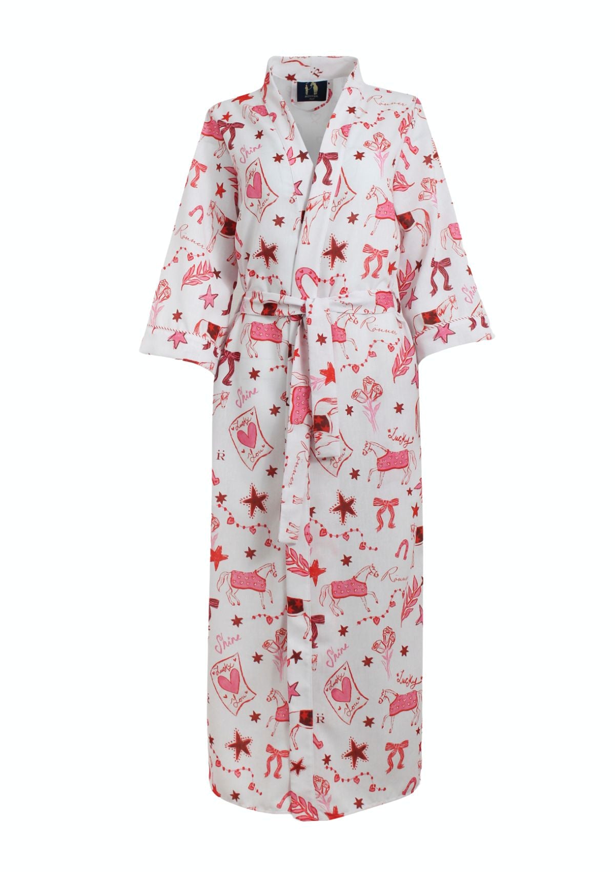 Riding The Stars Robe | White