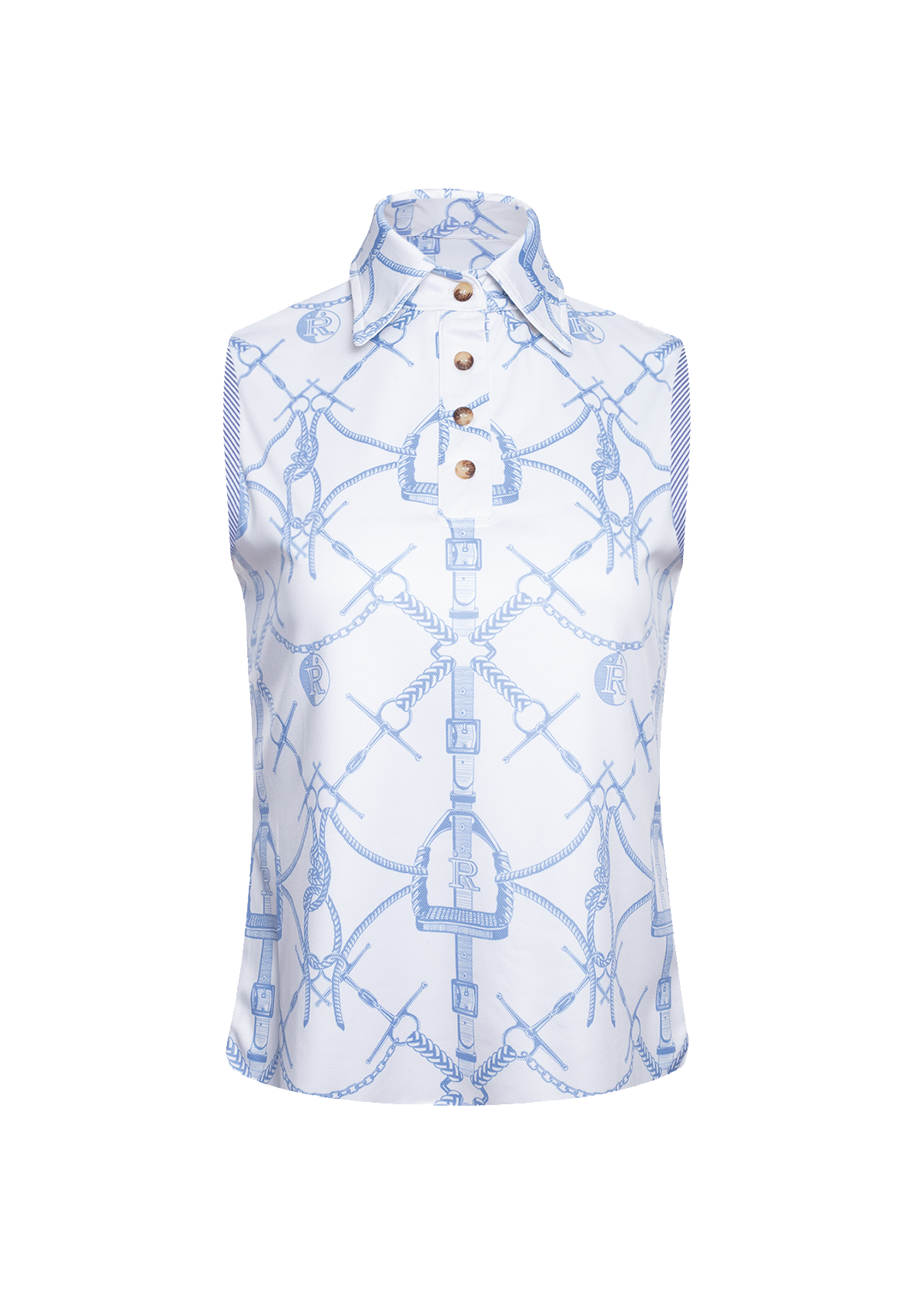 Noelia Classic Polo Shirt Sleeveless | Morsetti Marine