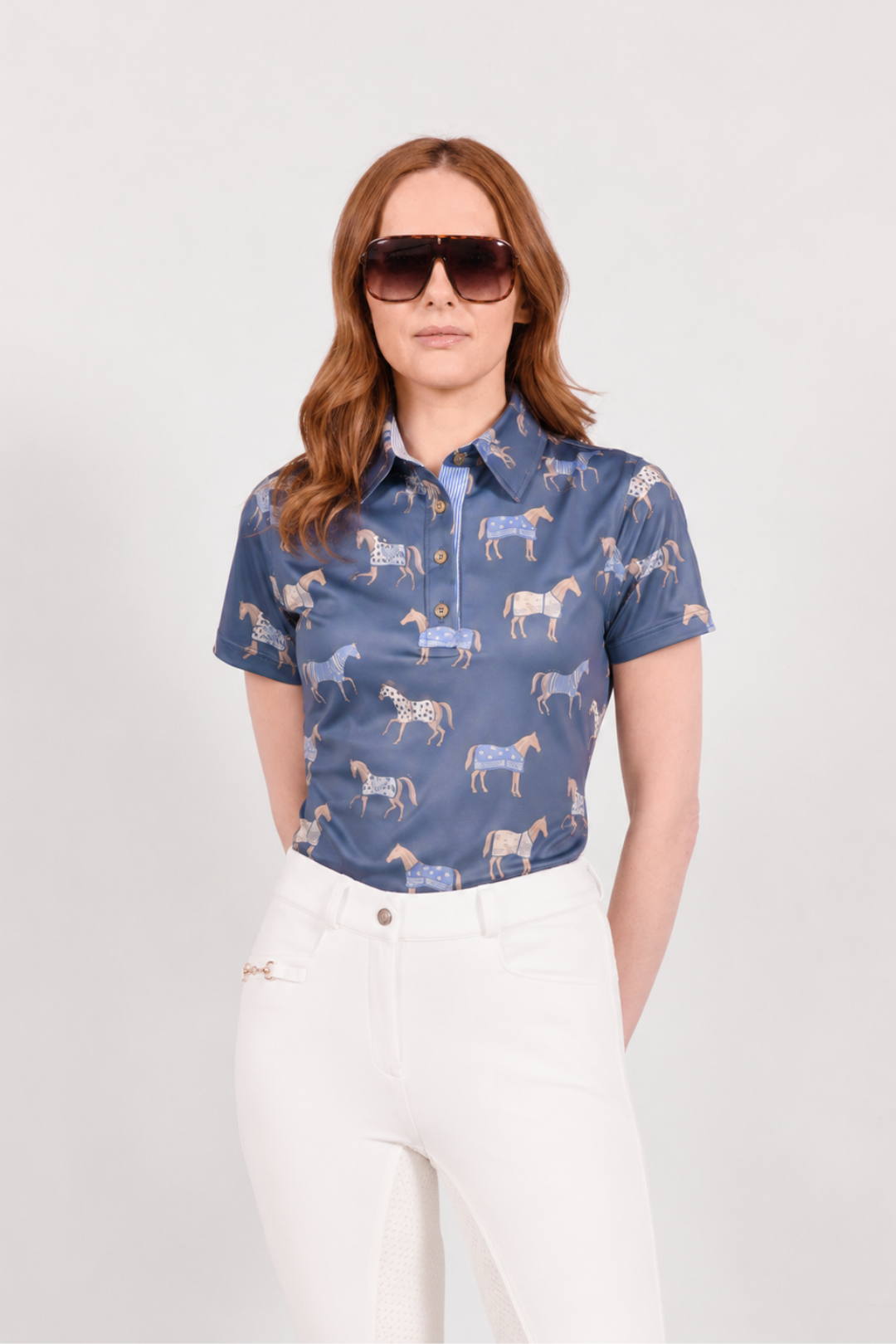 Poise Printed Polo Shirt