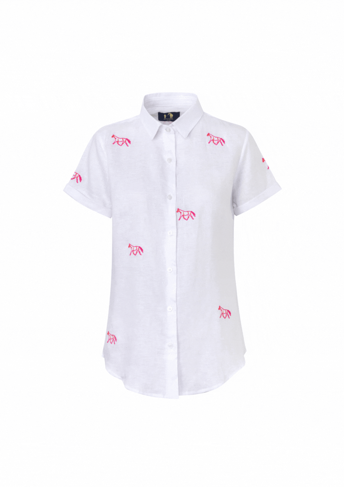 Sundown Linen Shirt | Short Sleeve | White