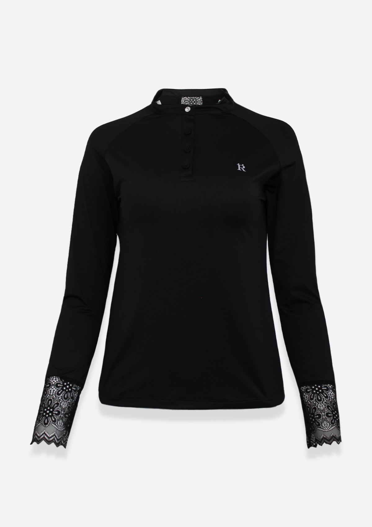 Amelie Show Shirt Long Sleeve | Black