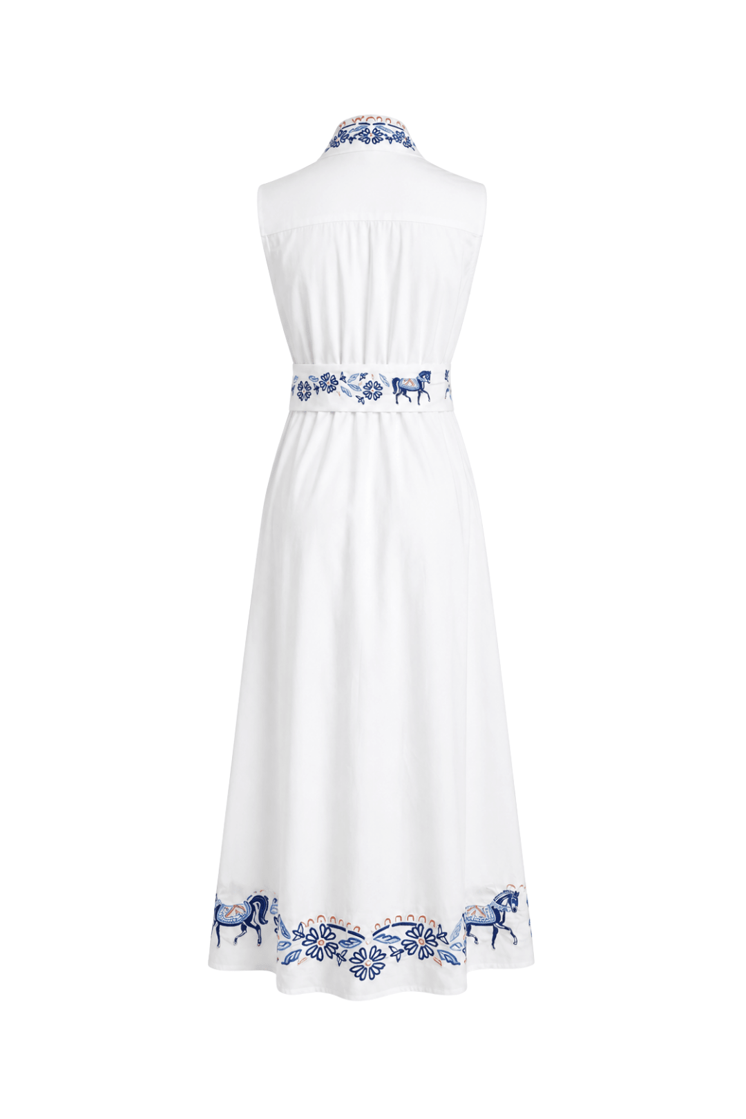 Annie Florale Embroidered Cotton Dress - RönnerDressXS
