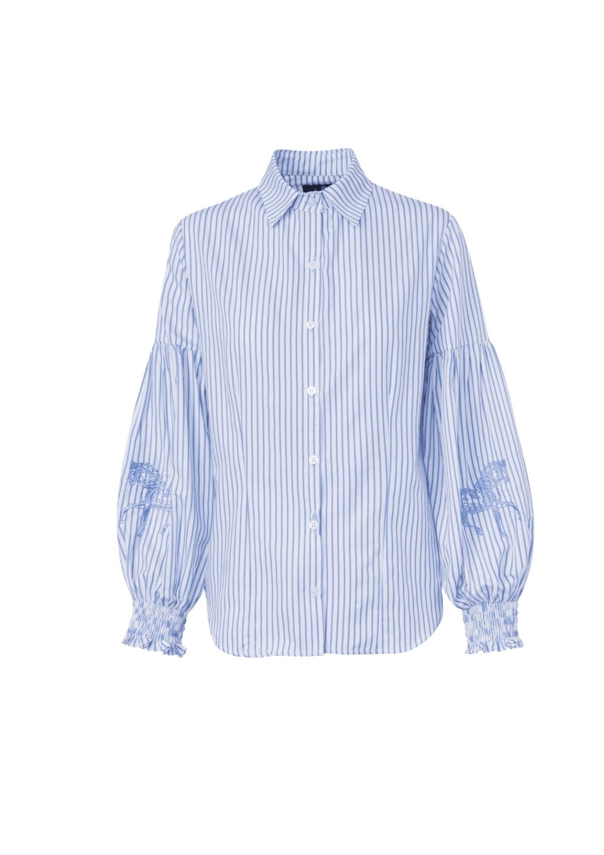 Annie Shirt Embroidered - RönnerBlousesXS