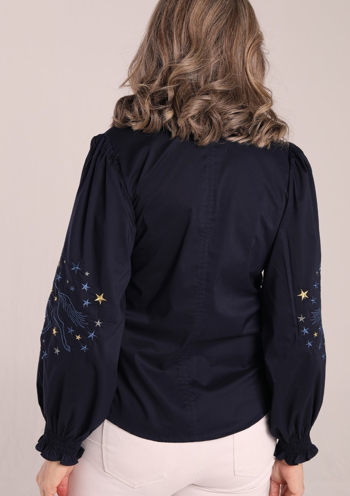 Annie Shirt | Navy - RönnerXS