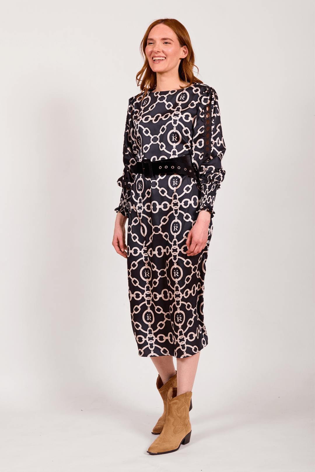 Aros Long Sleeve Dress - RönnerDressBlack