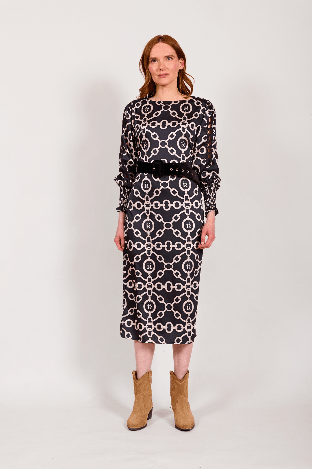Aros Long Sleeve Dress - RönnerDressBlack