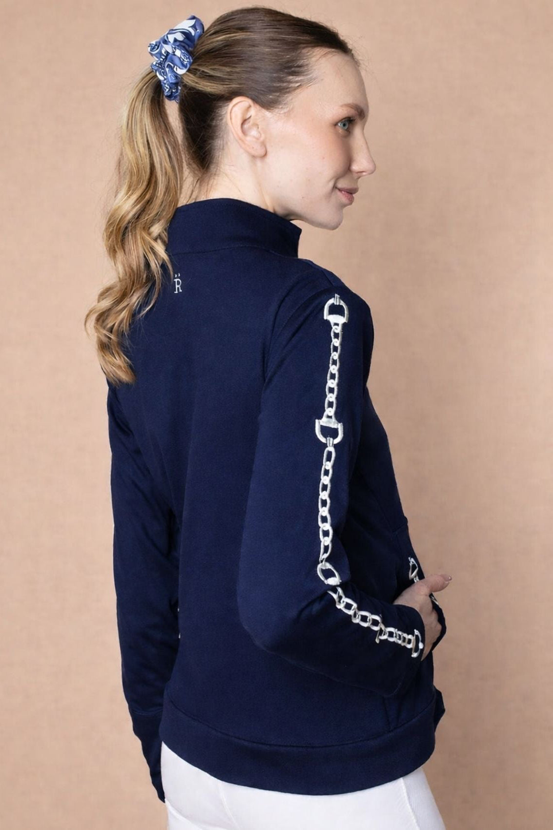Ava Embroidered Zip Jacket - RönnerXS