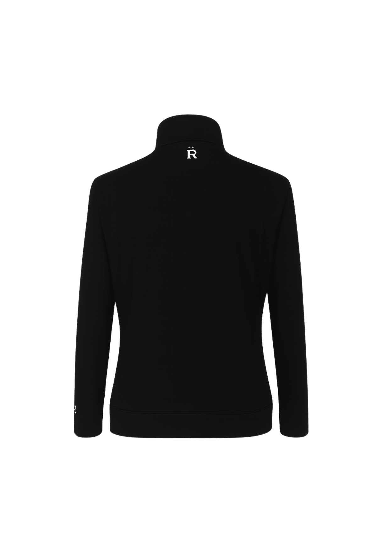 Ava Embroidered Zip Jacket - RönnerJacketsBlack