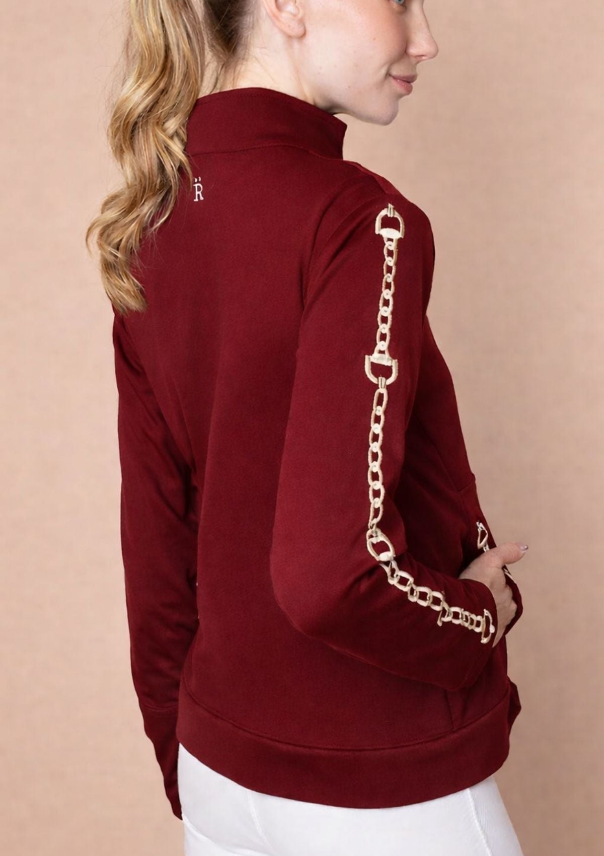 Ava Embroidered Zip Jacket - RönnerXS