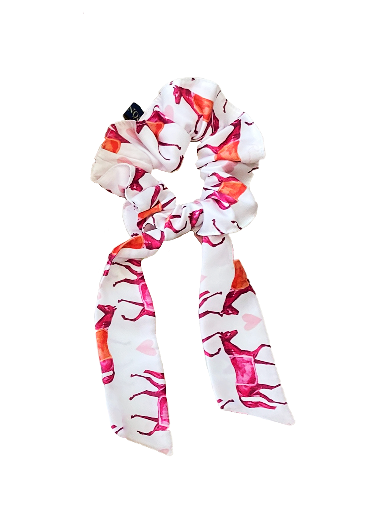 Scarf Hair Scrunchie l Be Mine Print - Rönner