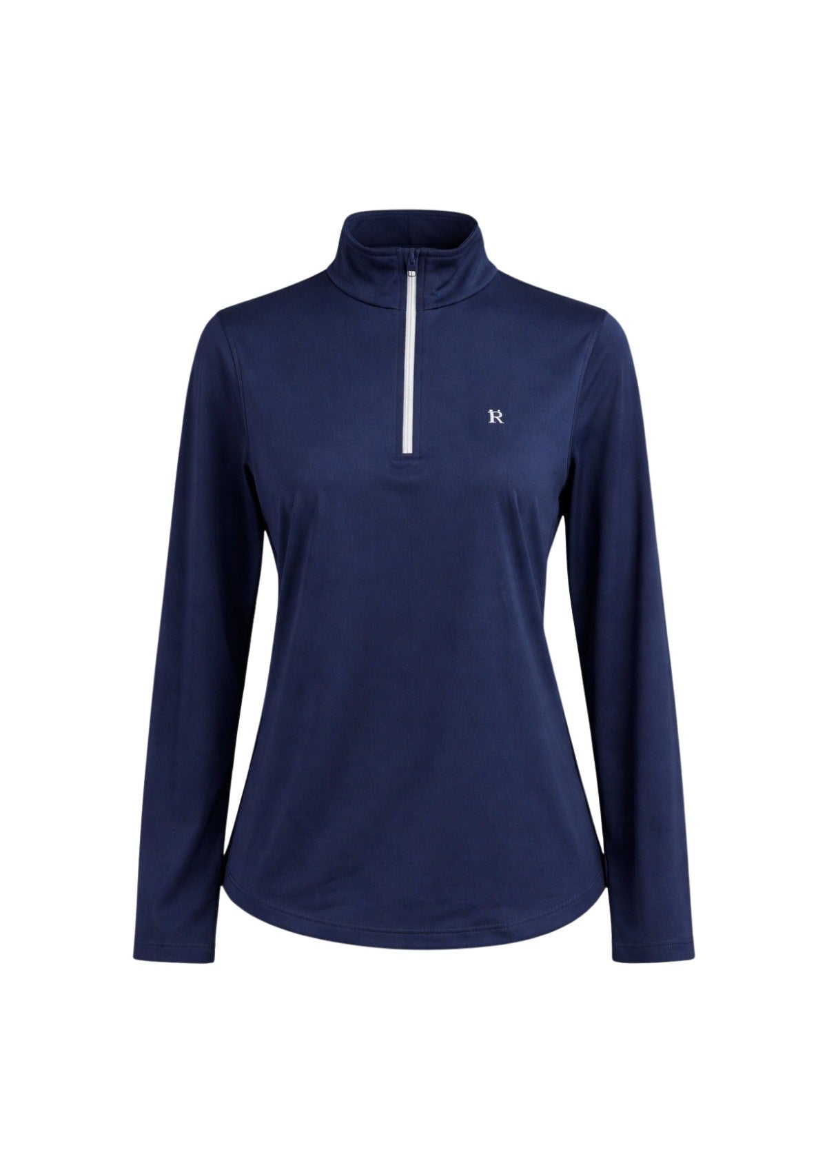 Bliss Q - Zip | Long Sleeve | Navy - RönnerXS
