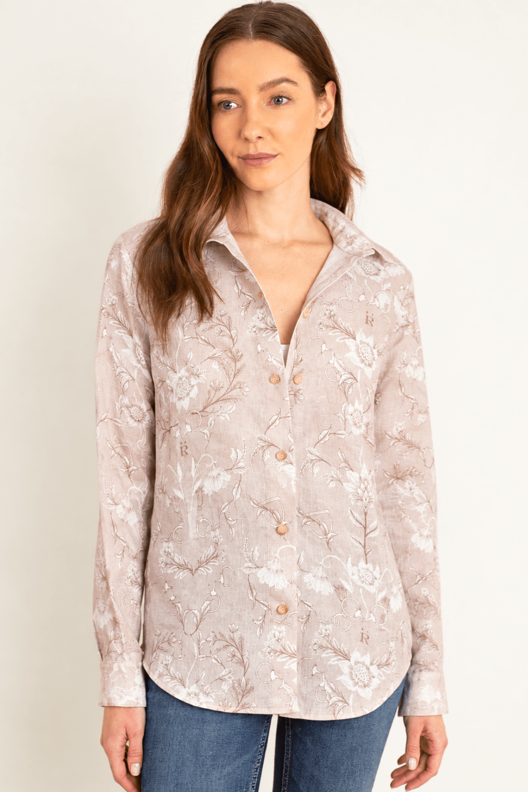 Bridle Botanica Basic Linen Shirt - RönnerRose